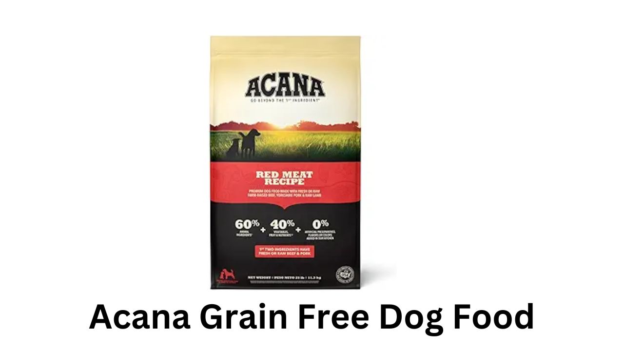 acana grain free dog food