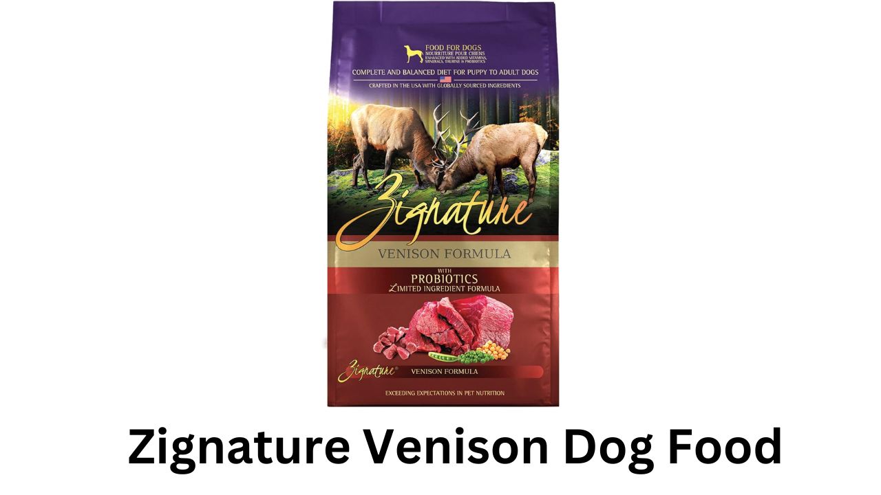 zignature venison dog food